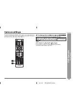 Preview for 35 page of Sharp HT-CN650DVW Operation Manual