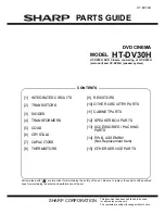 Preview for 89 page of Sharp HT-DV30H Service Manual