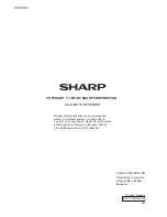 Preview for 112 page of Sharp HT-DV30H Service Manual