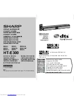 Sharp HT-E300 Operation Manual preview