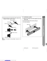 Предварительный просмотр 23 страницы Sharp HT-E300 Operation Manual