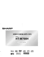 Preview for 1 page of Sharp HT-M700H Operation Manual