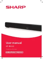 Sharp HT-SB110 User Manual preview