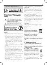 Предварительный просмотр 3 страницы Sharp HT-SB110 User Manual