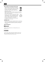 Предварительный просмотр 36 страницы Sharp HT-SB110 User Manual