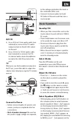 Предварительный просмотр 9 страницы Sharp HT-SB147 User Manual