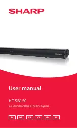 Preview for 1 page of Sharp HT-SB150 User Manual