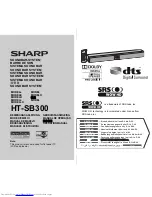 Sharp HT-SB300 Operation Manual предпросмотр