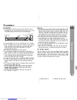 Предварительный просмотр 15 страницы Sharp HT-SB300 Operation Manual