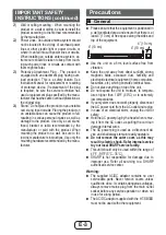 Предварительный просмотр 4 страницы Sharp HT-SB30D Operation Manual