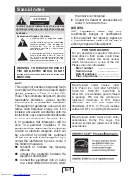 Предварительный просмотр 2 страницы Sharp HT-SB350 Operation Manual