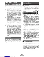 Предварительный просмотр 4 страницы Sharp HT-SB350 Operation Manual