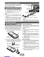 Предварительный просмотр 11 страницы Sharp HT-SB350 Operation Manual