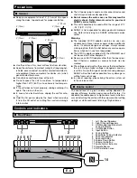 Preview for 5 page of Sharp HT-SB35D Operation Manual