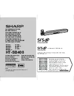 Preview for 1 page of Sharp HT-SB400 Operation Manual