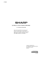 Предварительный просмотр 62 страницы Sharp HT-SB60 Service Manual