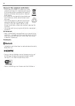 Предварительный просмотр 4 страницы Sharp HT-SBW420 User Manual