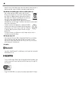 Предварительный просмотр 28 страницы Sharp HT-SBW420 User Manual