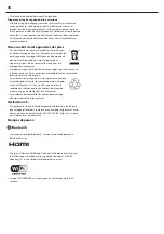 Предварительный просмотр 36 страницы Sharp HT-SBW420 User Manual