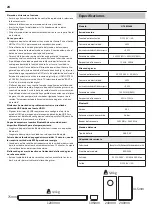 Предварительный просмотр 26 страницы Sharp HT-SBW800 User Manual