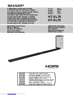 Preview for 1 page of Sharp HT-SL70 Operation Manual