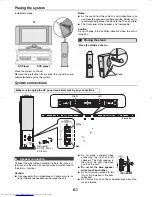 Preview for 14 page of Sharp HT-SL70 Operation Manual