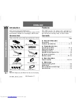 Предварительный просмотр 12 страницы Sharp HTSB200 - Sound Bar Speaker Operation Manual