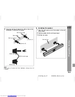 Предварительный просмотр 19 страницы Sharp HTSB200 - Sound Bar Speaker Operation Manual