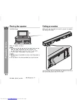 Предварительный просмотр 20 страницы Sharp HTSB200 - Sound Bar Speaker Operation Manual