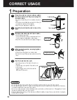 Preview for 10 page of Sharp HV-50CXE Operation Manual