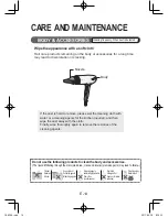 Preview for 16 page of Sharp IB-HP9A Operation Manual