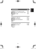 Preview for 3 page of Sharp IB-HX9KA Operation Manual