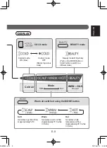 Предварительный просмотр 11 страницы Sharp IB-HX9KA Operation Manual