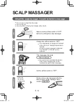 Предварительный просмотр 16 страницы Sharp IB-HX9KA Operation Manual