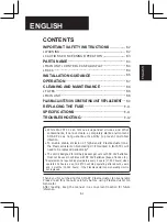 Preview for 15 page of Sharp IG-15TX1 Operation Manual