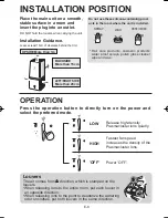 Предварительный просмотр 10 страницы Sharp IG-A10U Operation Manual