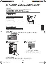 Preview for 15 page of Sharp IG-CL15B Operation Manual