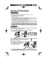 Preview for 8 page of Sharp IG-CM1A Operation Manual