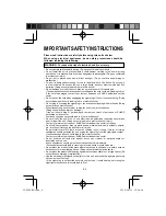 Preview for 4 page of Sharp IG-DC2A Operation Manual