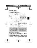 Preview for 9 page of Sharp IG-DC2A Operation Manual