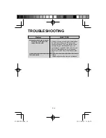 Предварительный просмотр 16 страницы Sharp IG-DC2B Operation Manual