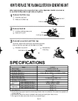 Preview for 13 page of Sharp IG-DL1Y Operation Manual