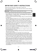 Предварительный просмотр 3 страницы Sharp IG-GC2Y Operation Manual