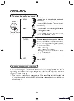 Предварительный просмотр 8 страницы Sharp IG-GC2Y Operation Manual