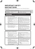 Preview for 4 page of Sharp IG-HH1A Operation Manual