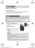 Preview for 14 page of Sharp IG-NX2B Operation Manual