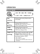 Preview for 10 page of Sharp IG-NX2E Operation Manual