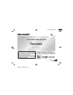 Sharp IM-DR400E Operation Manual preview