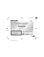 Sharp IM-DR410E Operation Manual preview