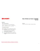 Предварительный просмотр 7 страницы Sharp IMAGER AR-5316 Quick Reference Manual